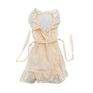 Lauren Conrad Women’s Sz S Yellow Dress With Ties